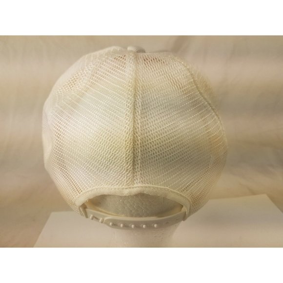 MILCHEM Cap Trucker Hat Snapback Baseball Vintage retro 80s red white - Picture 6 of 10